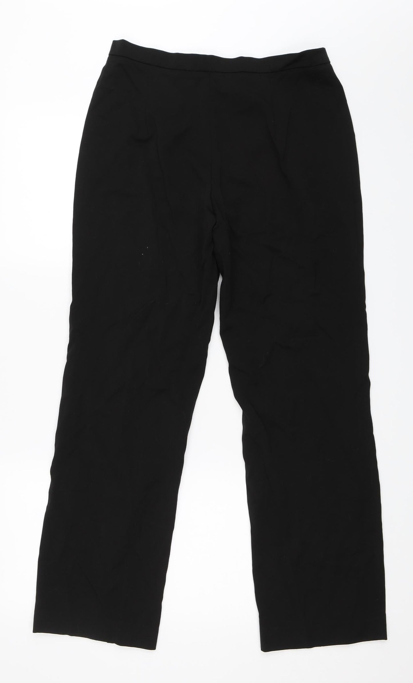 Preworn Womens Black   Trousers  Size 10 L30 in