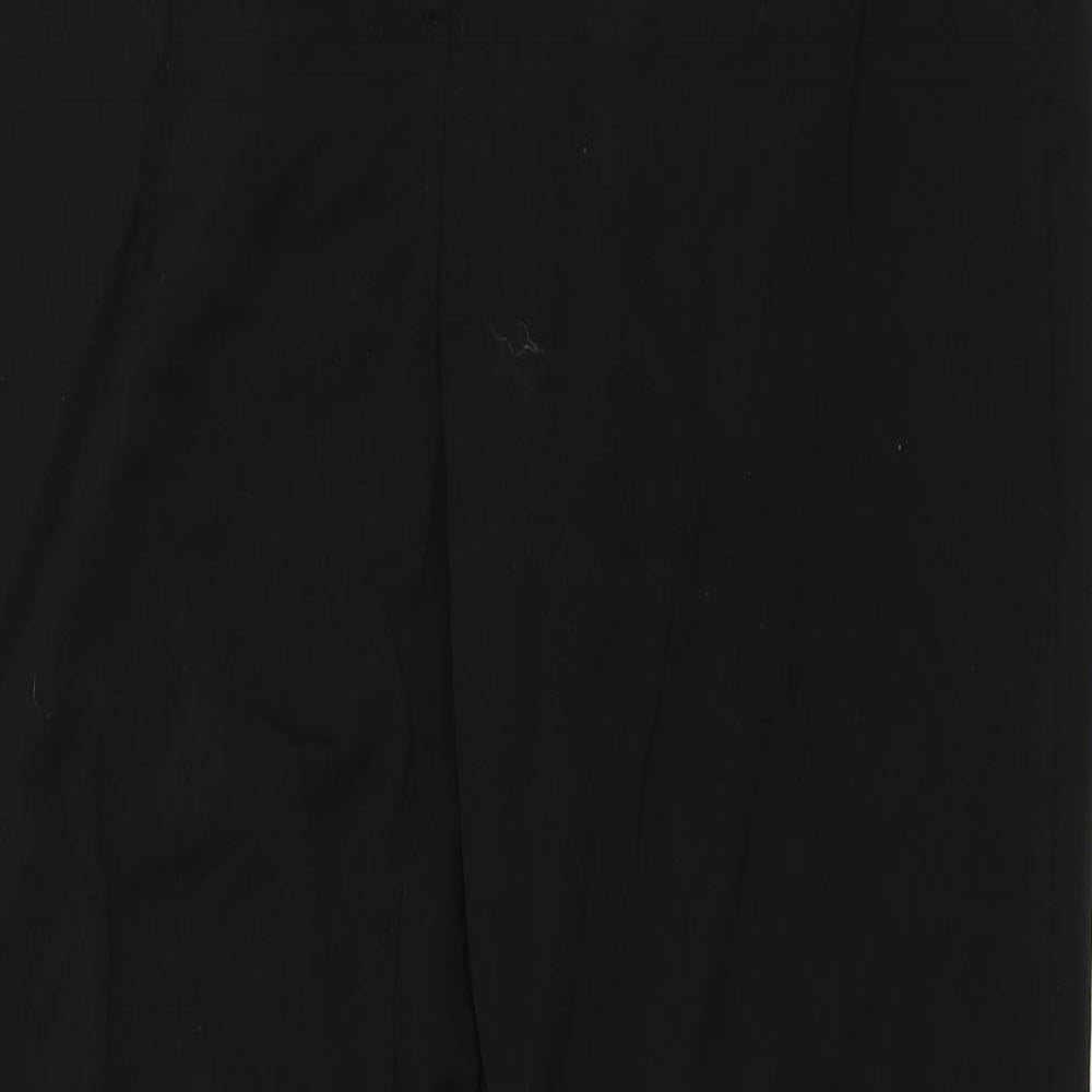 Preworn Womens Black   Trousers  Size 10 L30 in
