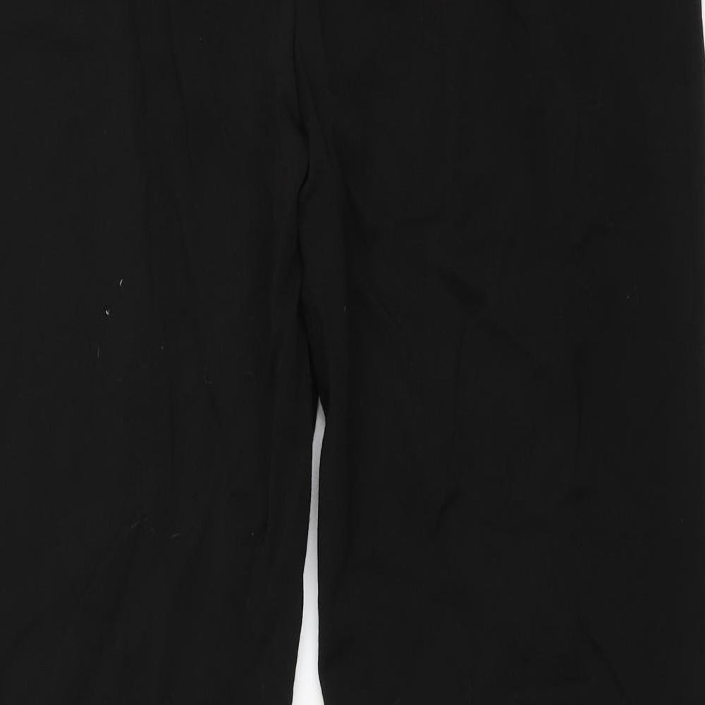 Preworn Womens Black   Trousers  Size 10 L30 in