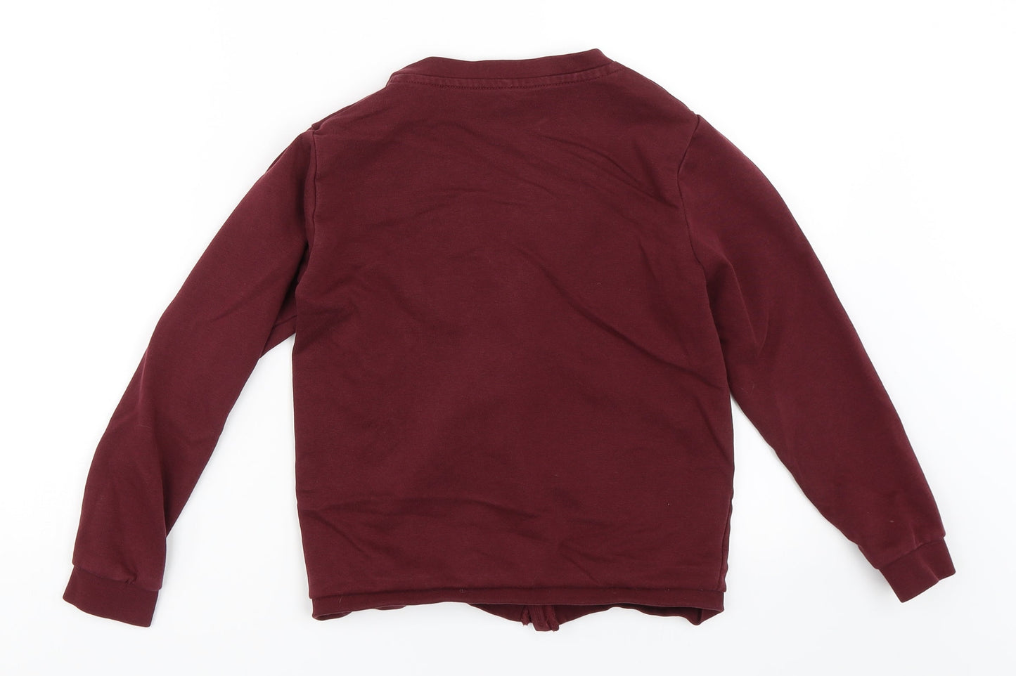 George Girls Red   Cardigan Jumper Size 8-9 Years
