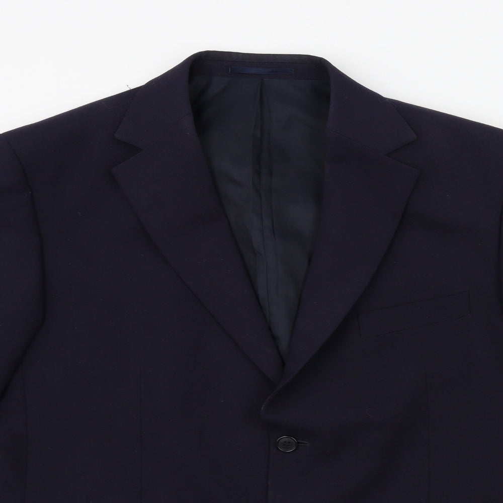 DCC Mens Blue   Jacket Suit Jacket Size 42