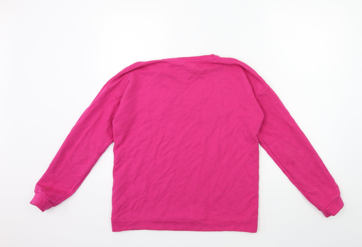 Marks and Spencer Girls Pink   Pullover Sweatshirt Size 13-14 Years