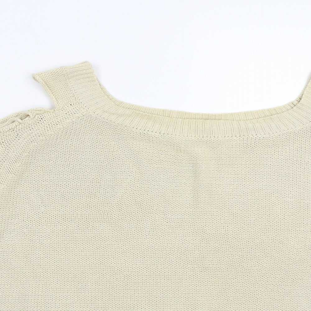 Love 21 Womens Beige   Pullover Jumper Size L
