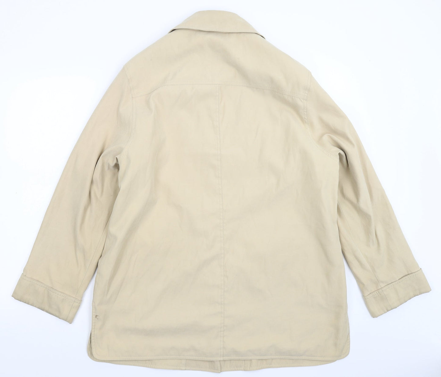 Isle Womens Beige   Jacket Coat Size 16