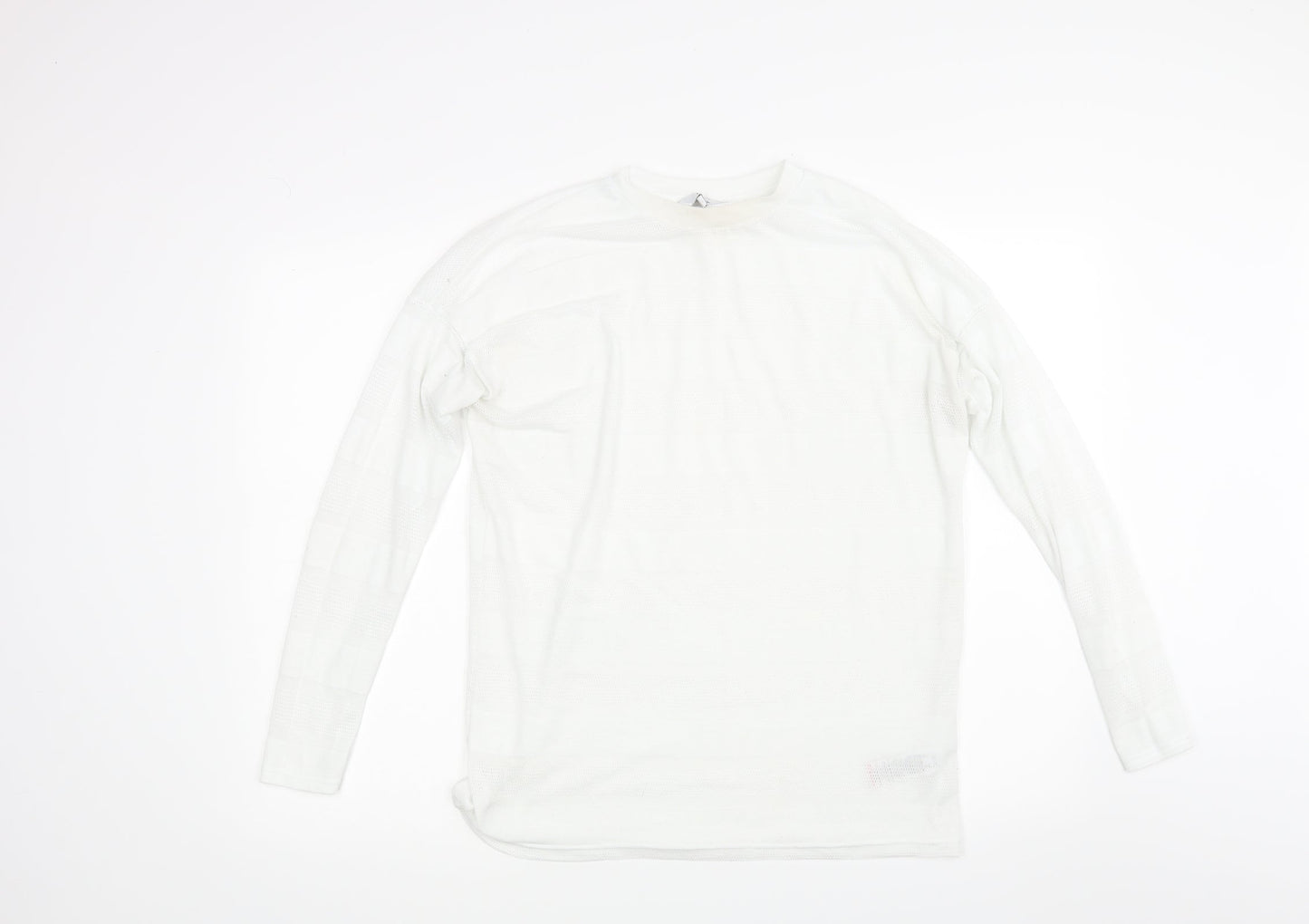 NEXT Womens White   Pullover Sweatshirt Size 14