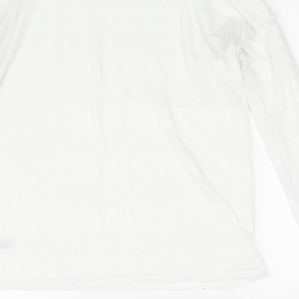 NEXT Womens White   Pullover Sweatshirt Size 14