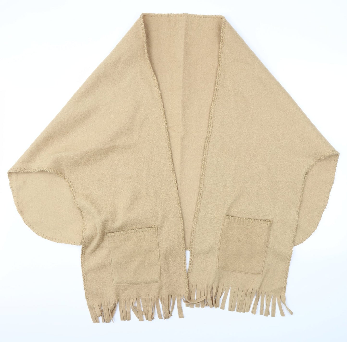 Preworn Womens Beige    Shawl/Wrap