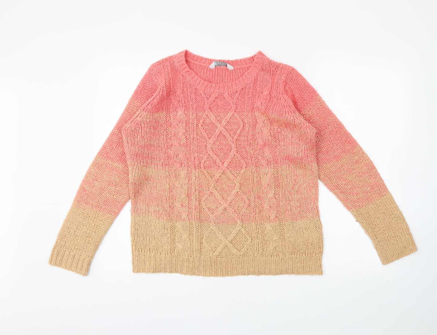 BHS Womens Pink   Pullover Jumper Size 14