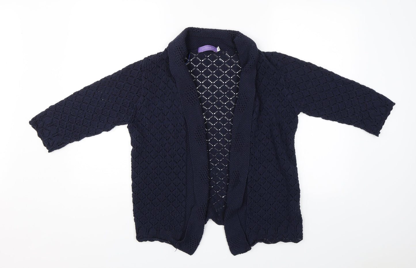 Autonomy Womens Blue   Shrug Jumper Size M