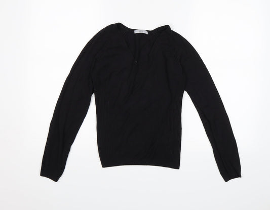 Marks and Spencer Womens Black   Pullover Jumper Size 12
