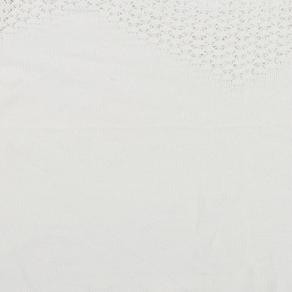 Lakeland Womens White   Pullover Jumper Size 18