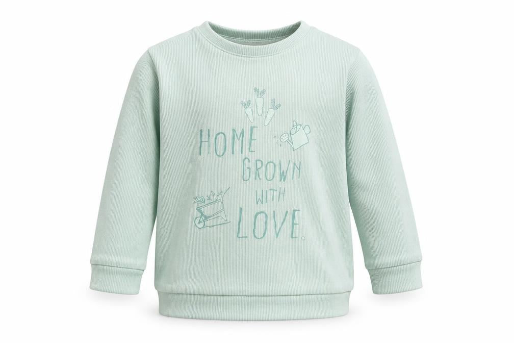 George Baby Green   Pullover Jumper Size 9-12 Months  - Home grown with love