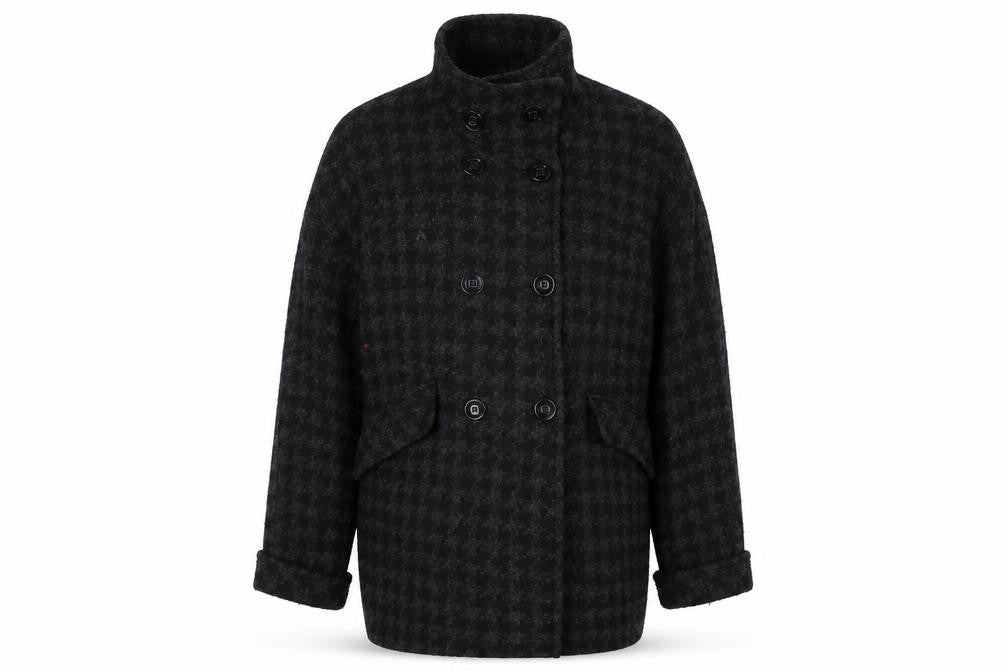 Next Womens Black Check  Jacket  Size 12
