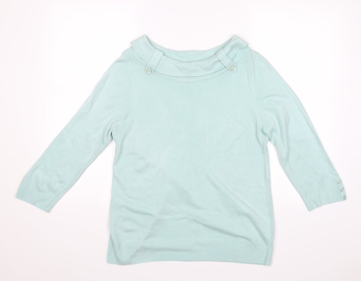 BHS Womens Green   Pullover Jumper Size 12