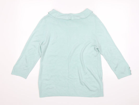 BHS Womens Green   Pullover Jumper Size 12