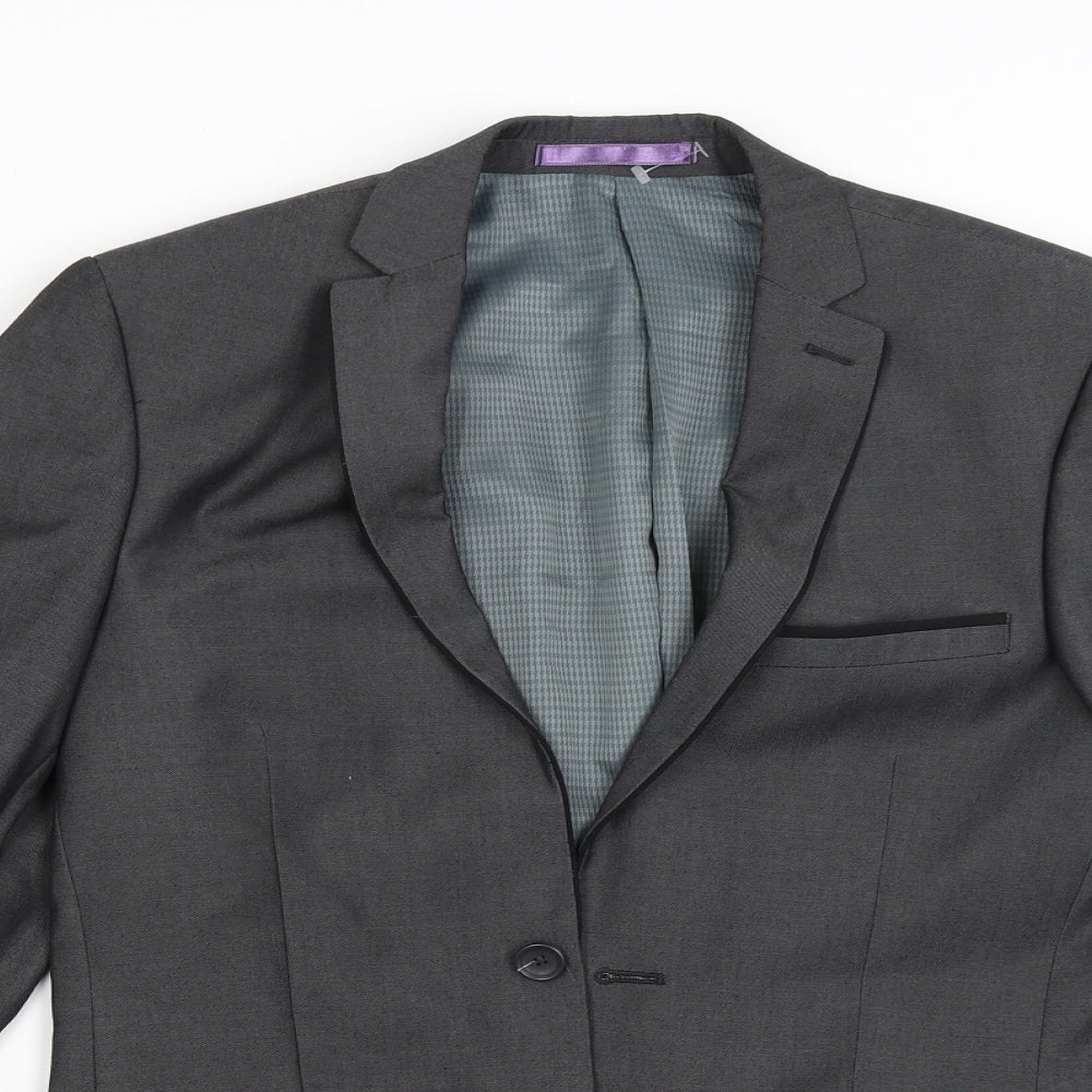 Burton Mens Grey   Jacket Blazer Size 36