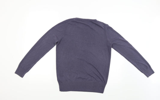 Marks and Spencer Womens Purple   Pullover Jumper Size 10
