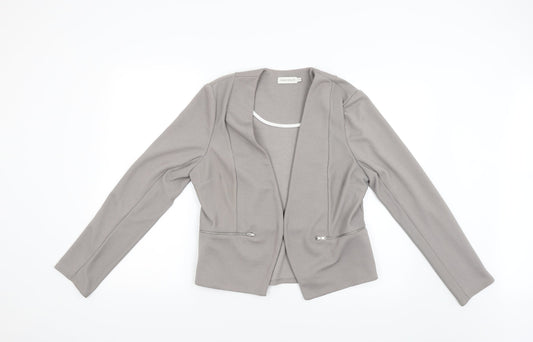 Paraphrase Womens Grey   Jacket  Size 14