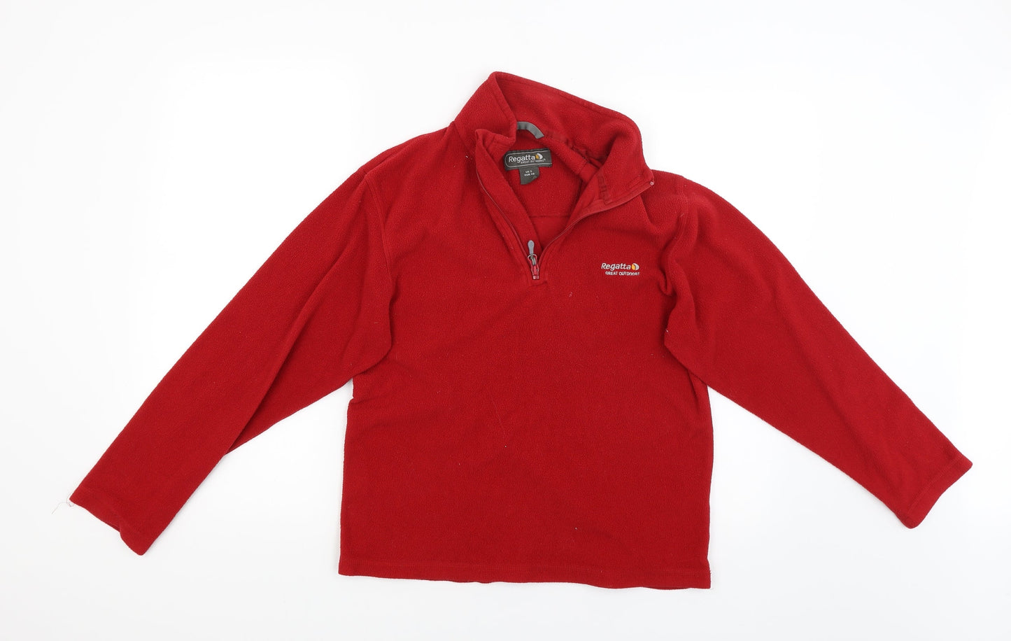 Regatta Boys Red   Pullover Hoodie Size S