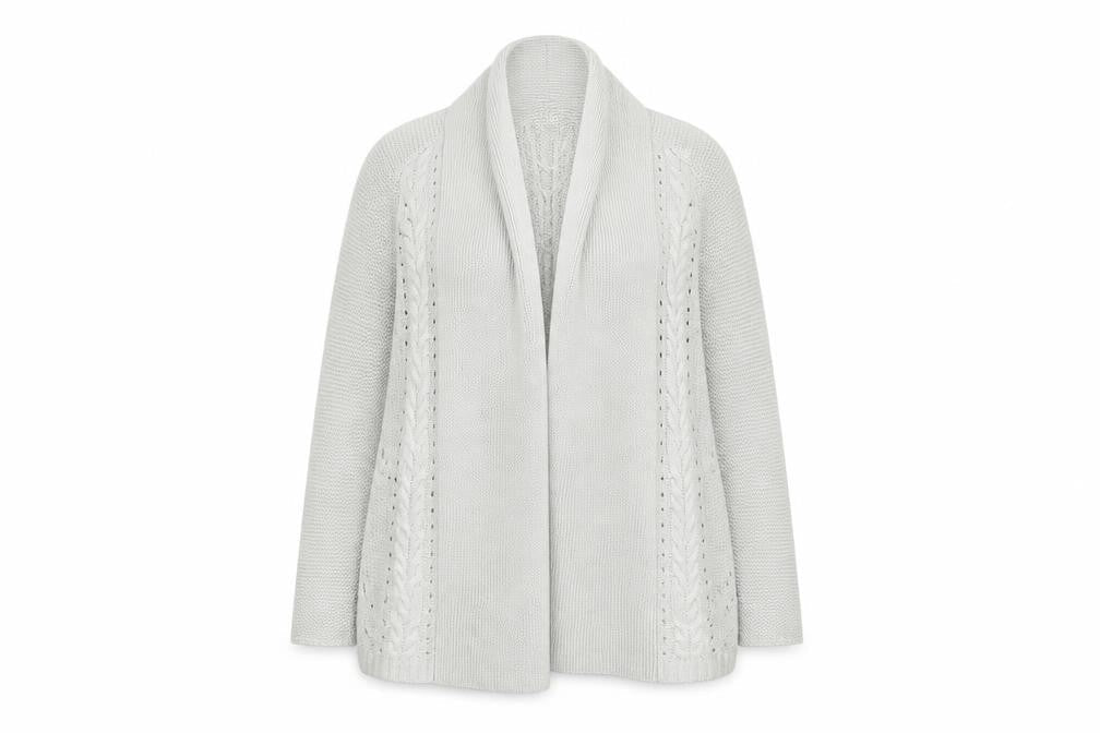 M&S Womens Beige   Cape Jumper Size 10