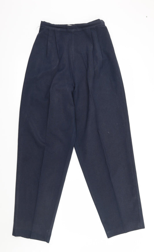 Preworn Womens Blue   Dress Pants Trousers Size 14 L28 in
