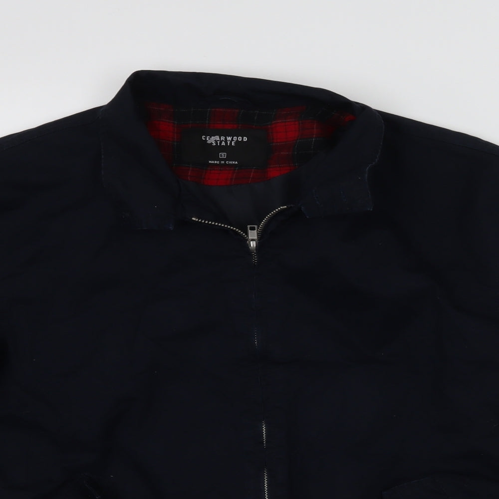 Cedar Wood State Mens Blue   Jacket  Size S