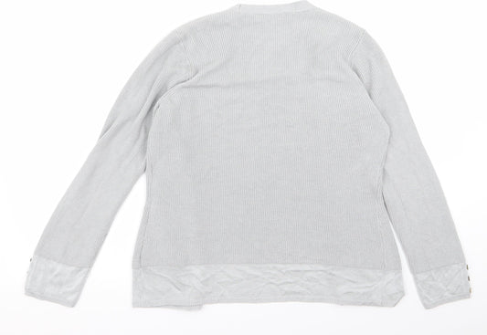 paruna Womens Grey   Cardigan Jumper Size 12