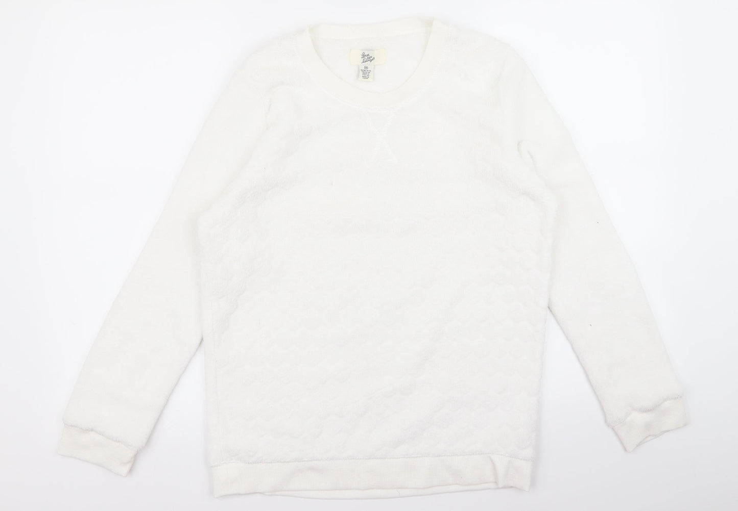 Preworn Womens White   Pullover Jumper Size 10