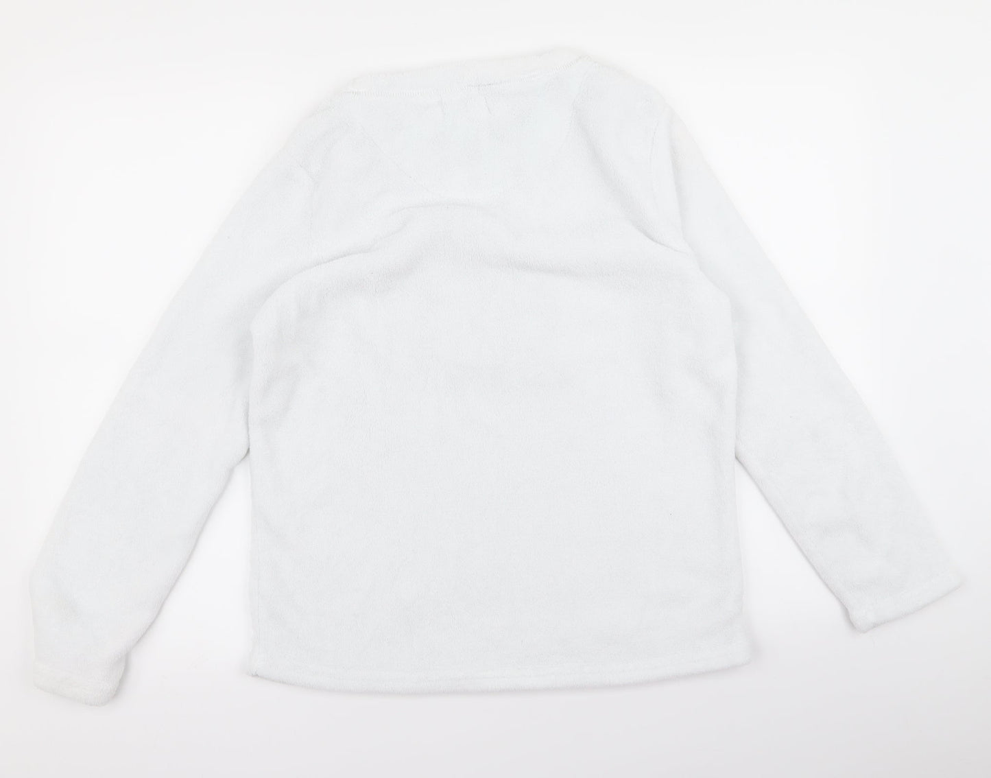 Preworn Womens White   Pullover Jumper Size S  - cuddle master