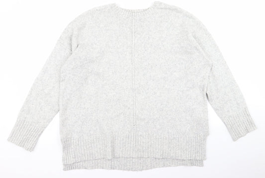 New Look Womens Grey   Pullover Jumper Size L