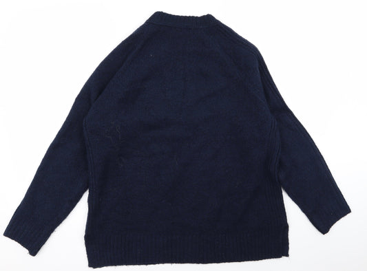 m&s Womens Blue   Pullover Jumper Size M