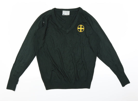 Balmoral Womens Green   Pullover Jumper Size M