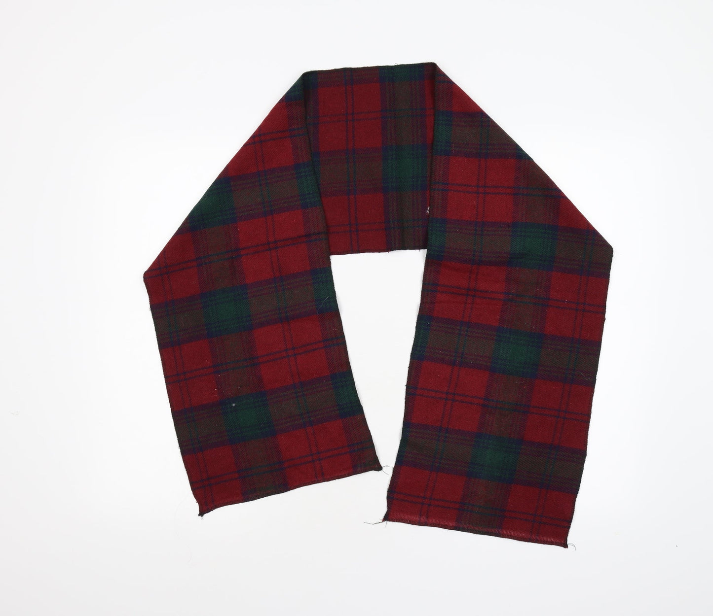 Preworn  Red  Knit Scarf  One Size