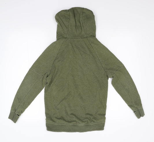 NXT Boys Green  Flannel Pullover Hoodie Size 10 Years