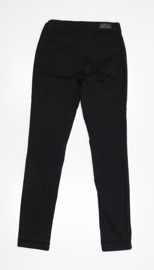 Caroll Womens Black  Denim Skinny Jeans Size 38 L30 in