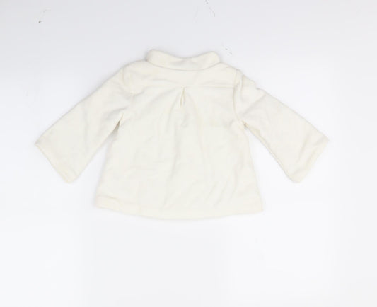 NEXT Girls White   Jacket  Size 12 Months