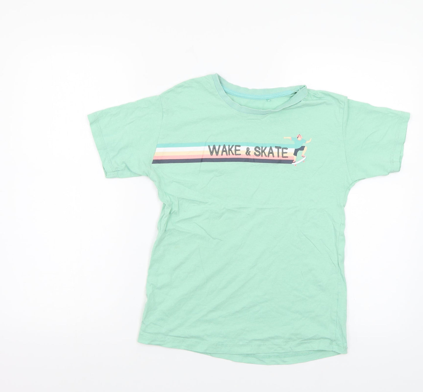 George Boys Green   Basic T-Shirt Size 11 Years