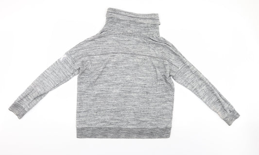 PINK Womens Grey   Pullover Jumper Size M