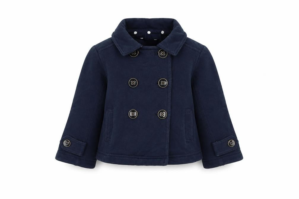 Gap Girls Blue   Basic Coat Coat Size 3 Years