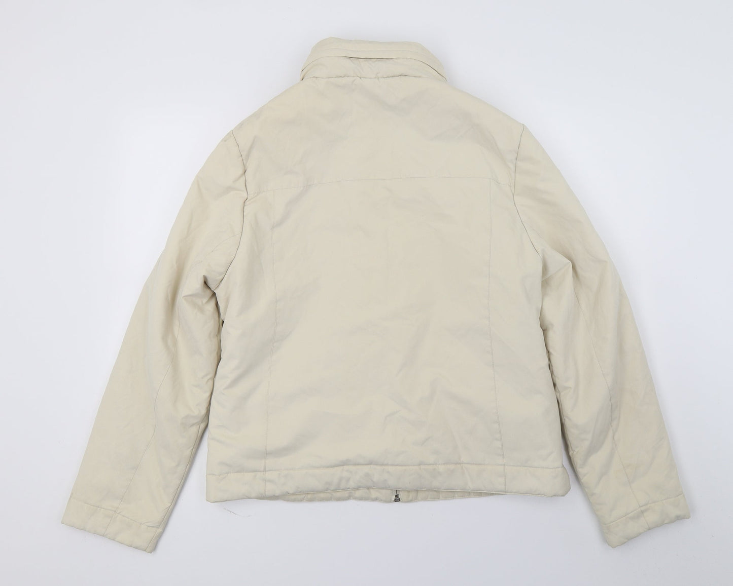 Dorothy Perkins Womens Ivory   Parka Jacket Size 14