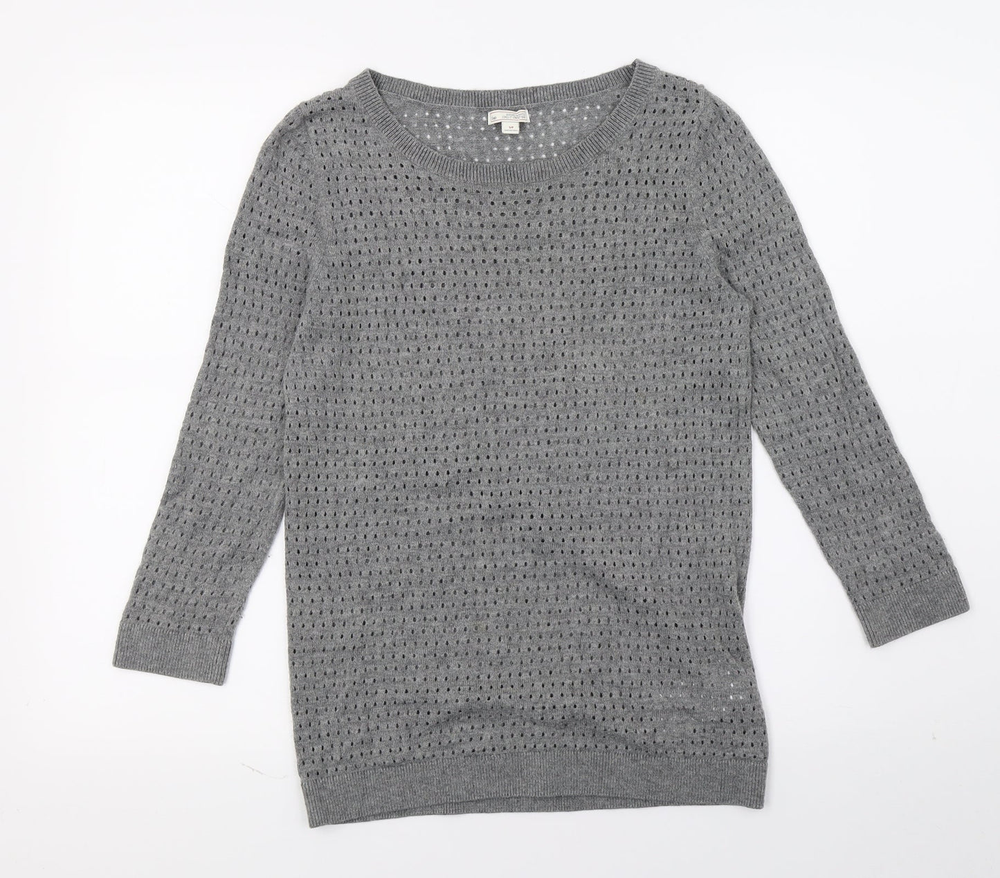 Gap Womens Grey  Knit Pullover Jumper Size S