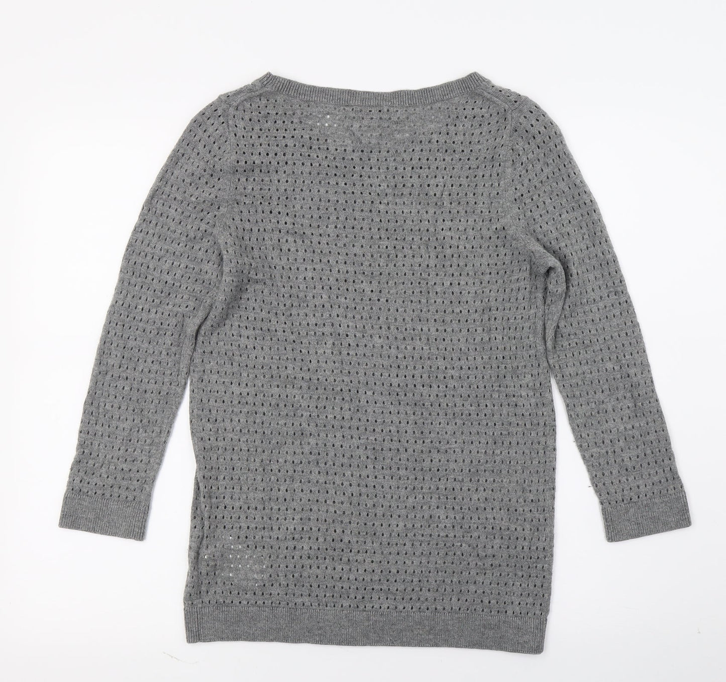 Gap Womens Grey  Knit Pullover Jumper Size S
