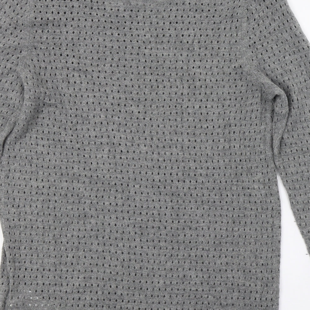 Gap Womens Grey  Knit Pullover Jumper Size S