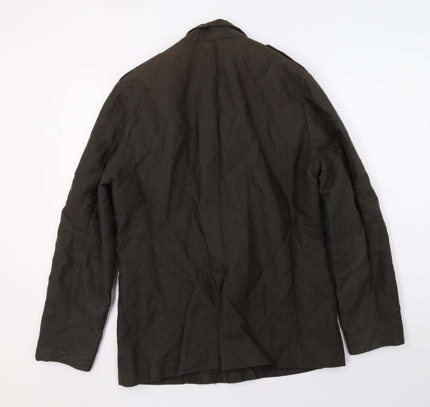 Silver Eight Mens Green   Jacket  Size S