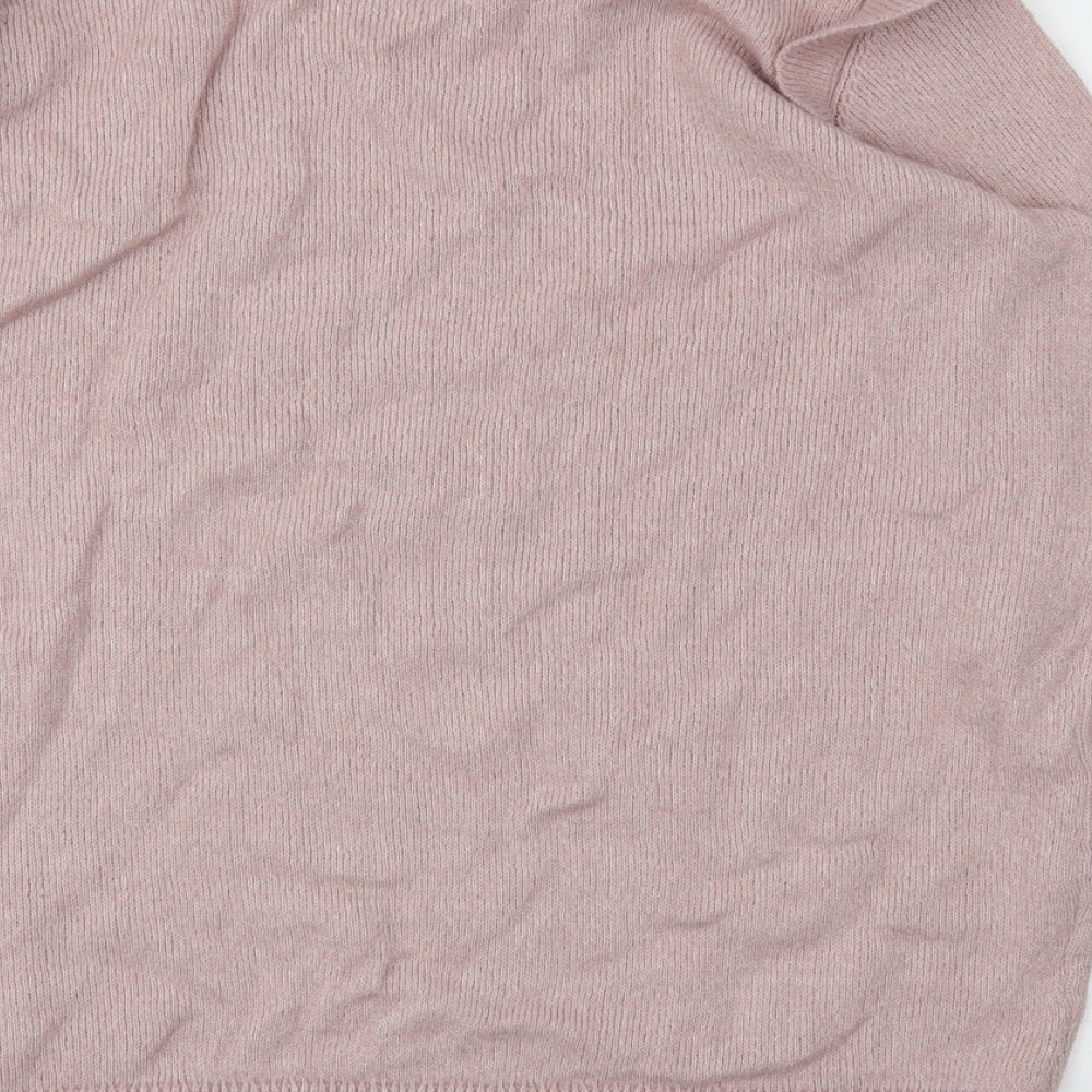ROCK YOUR CURVES Womens Pink   Pullover Jumper Size 16
