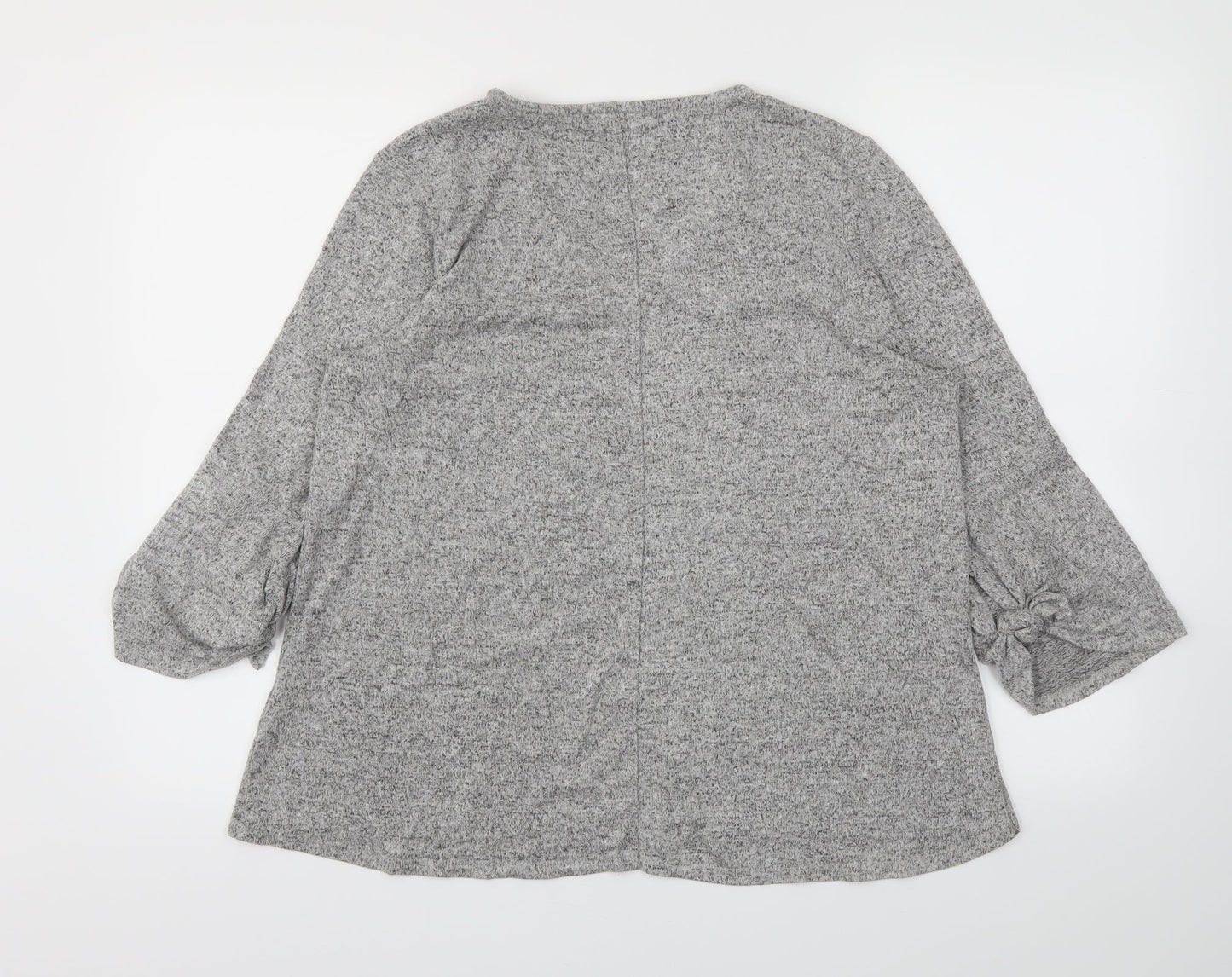 COIN 1804 Womens Grey   Basic T-Shirt Size M
