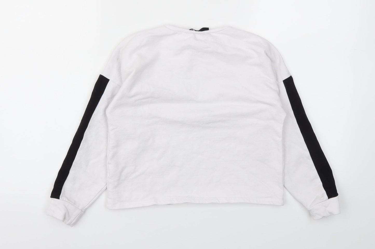 Very Girls White   Pullover Sweatshirt Size 9 Years