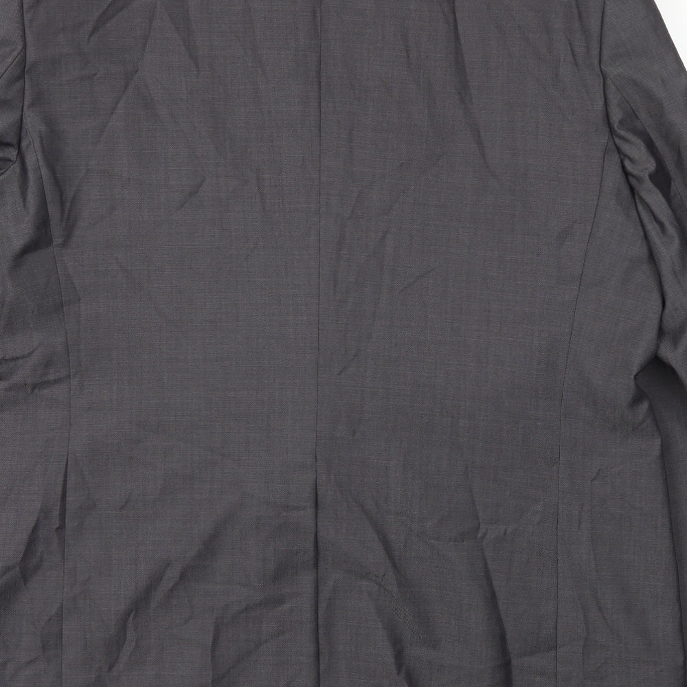 M&S Mens Grey   Jacket Blazer Size 46