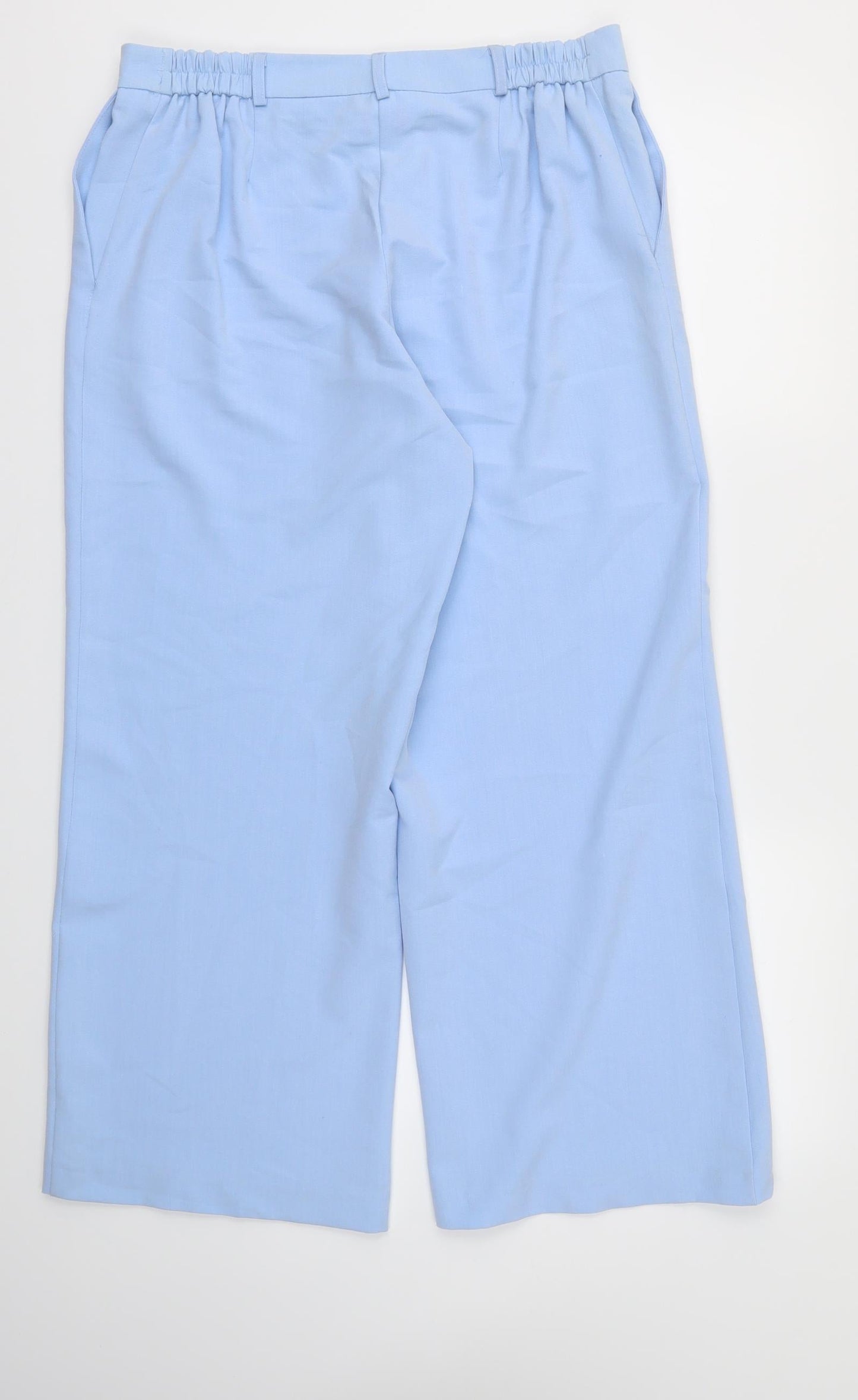 JULIPA Womens Blue   Trousers  Size 14 L27 in - Stretch waistband