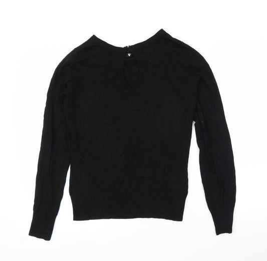 Very Womens Black   Pullover Jumper Size 10